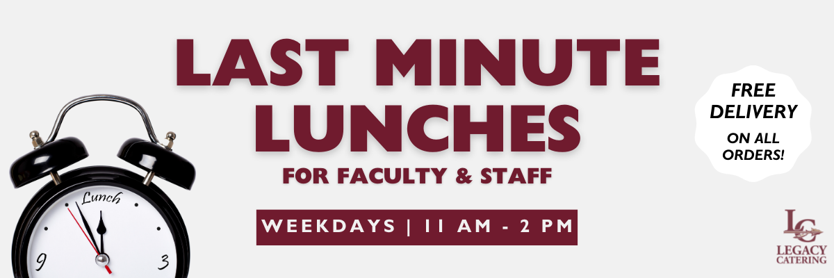 Last Minute Lunches Banner